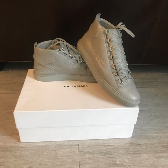 Balenciaga Other - Balenciaga Grey Arena Sneakers